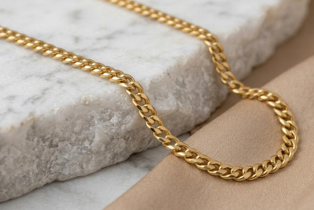 Panzerkette 3,9mm | 333 Gold