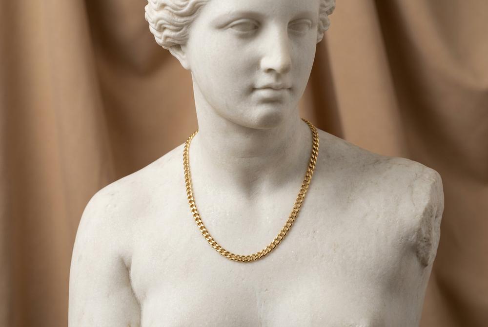 Panzerkette 3,9mm | 333 Gold